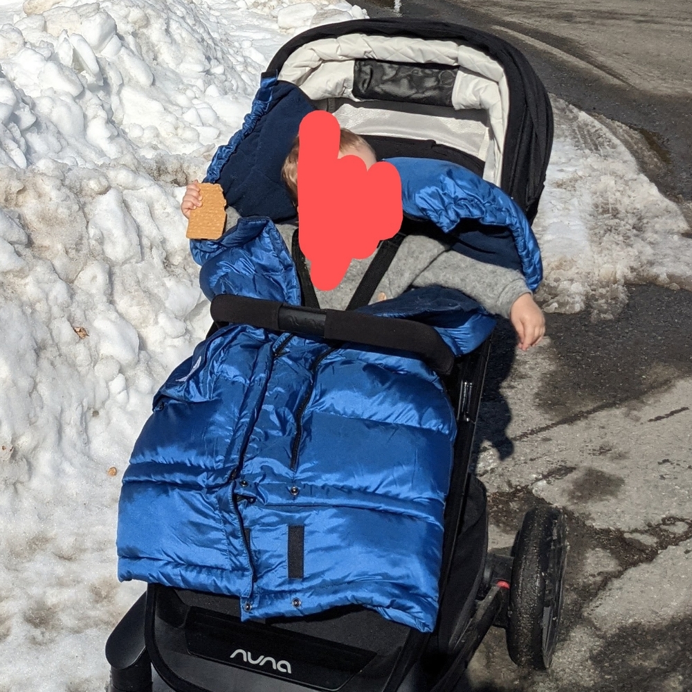 7AM Enfant Blanket 212 Evolution® Extendable Stroller Footmuff with Plush Lining